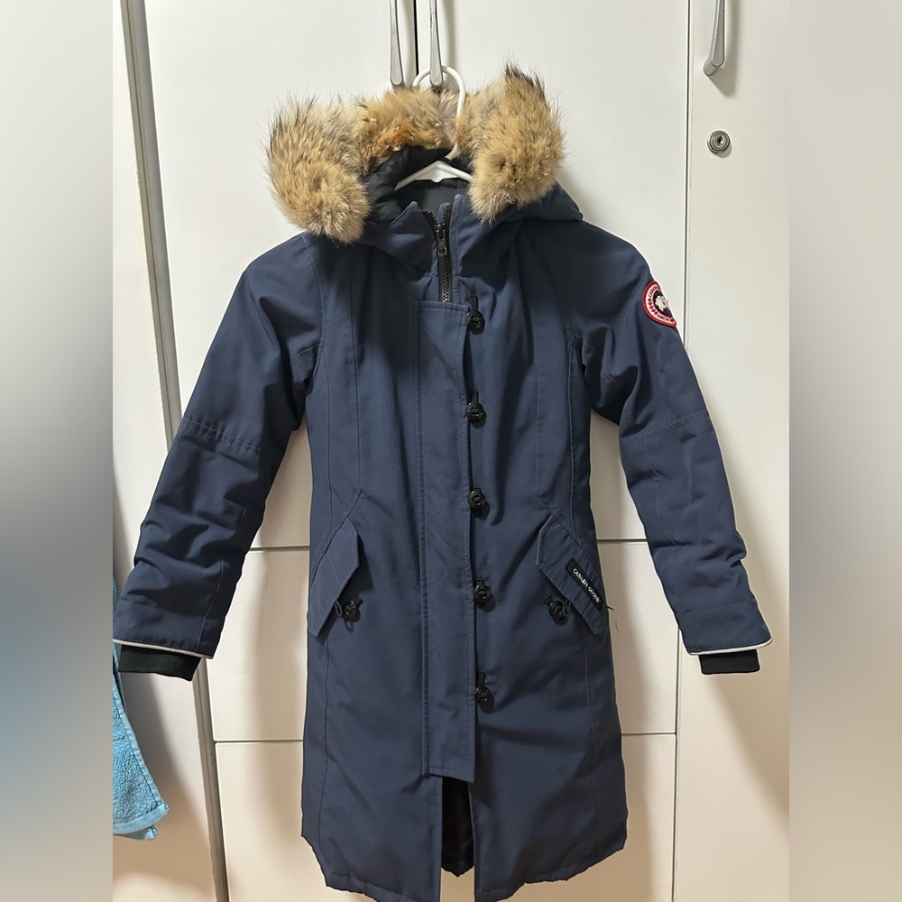 Canada Goose Jacket Girl 6(XS) - Navy